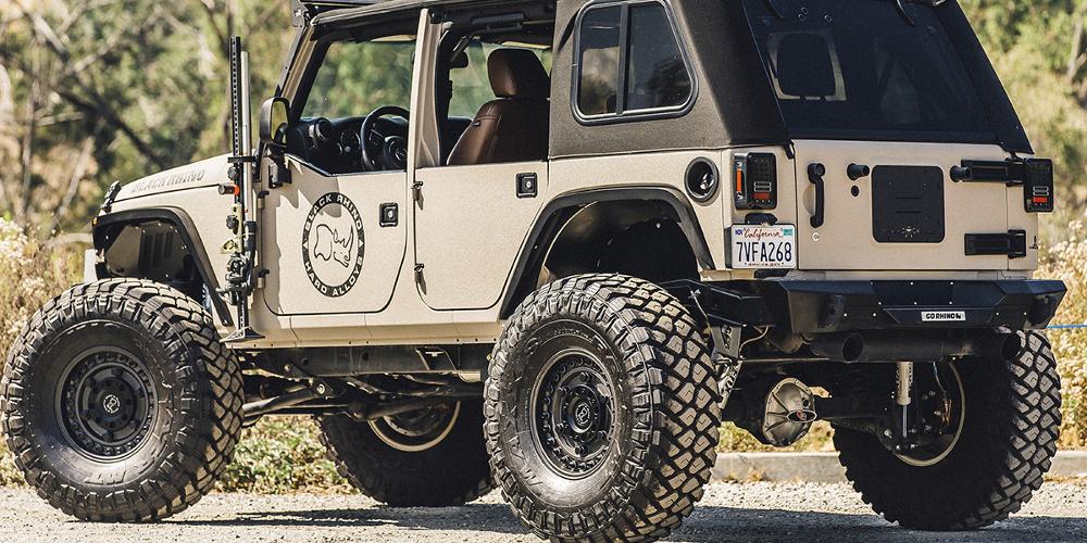  Jeep Wrangler with Black Rhino Armory